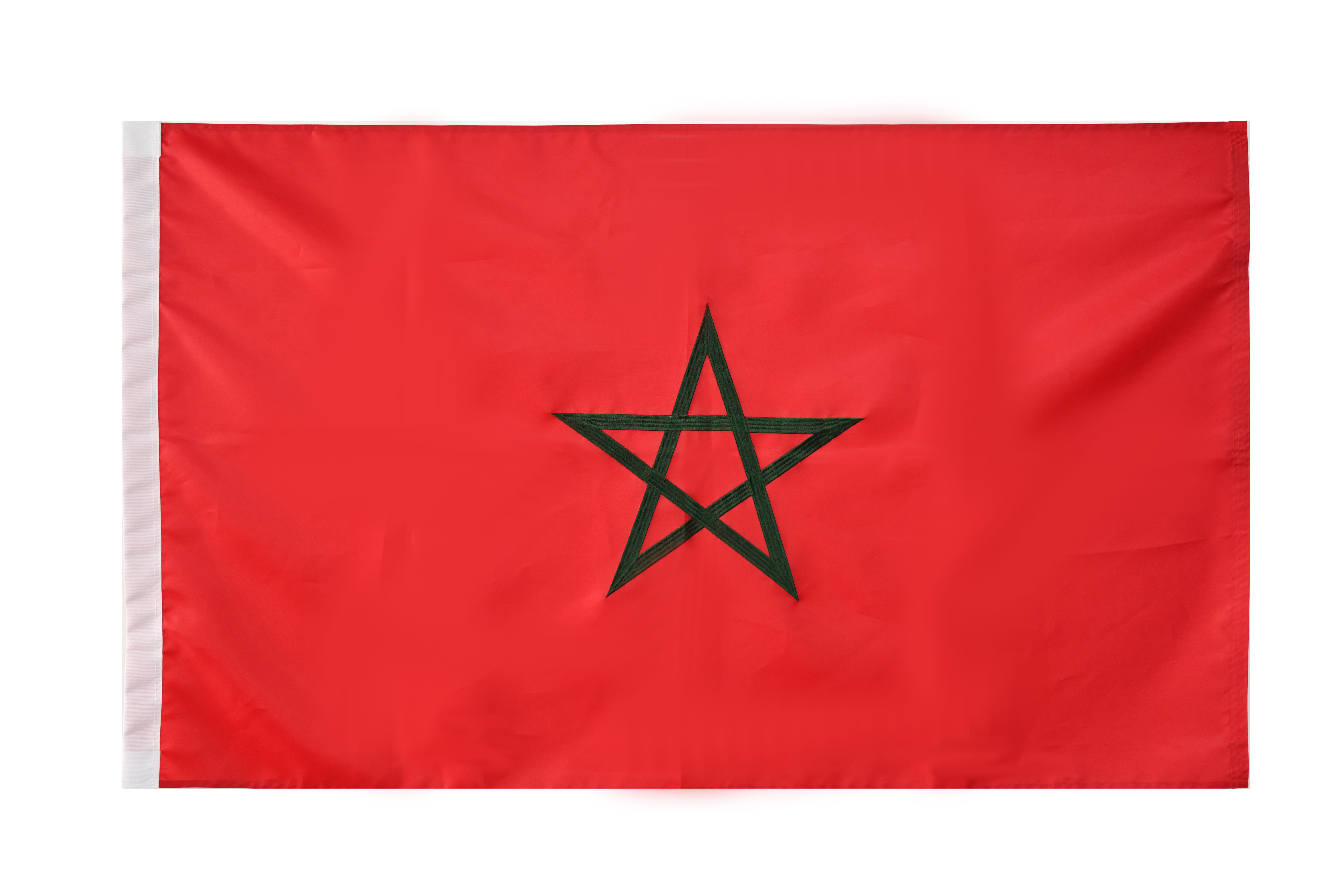 Embroidered Morocco Flag