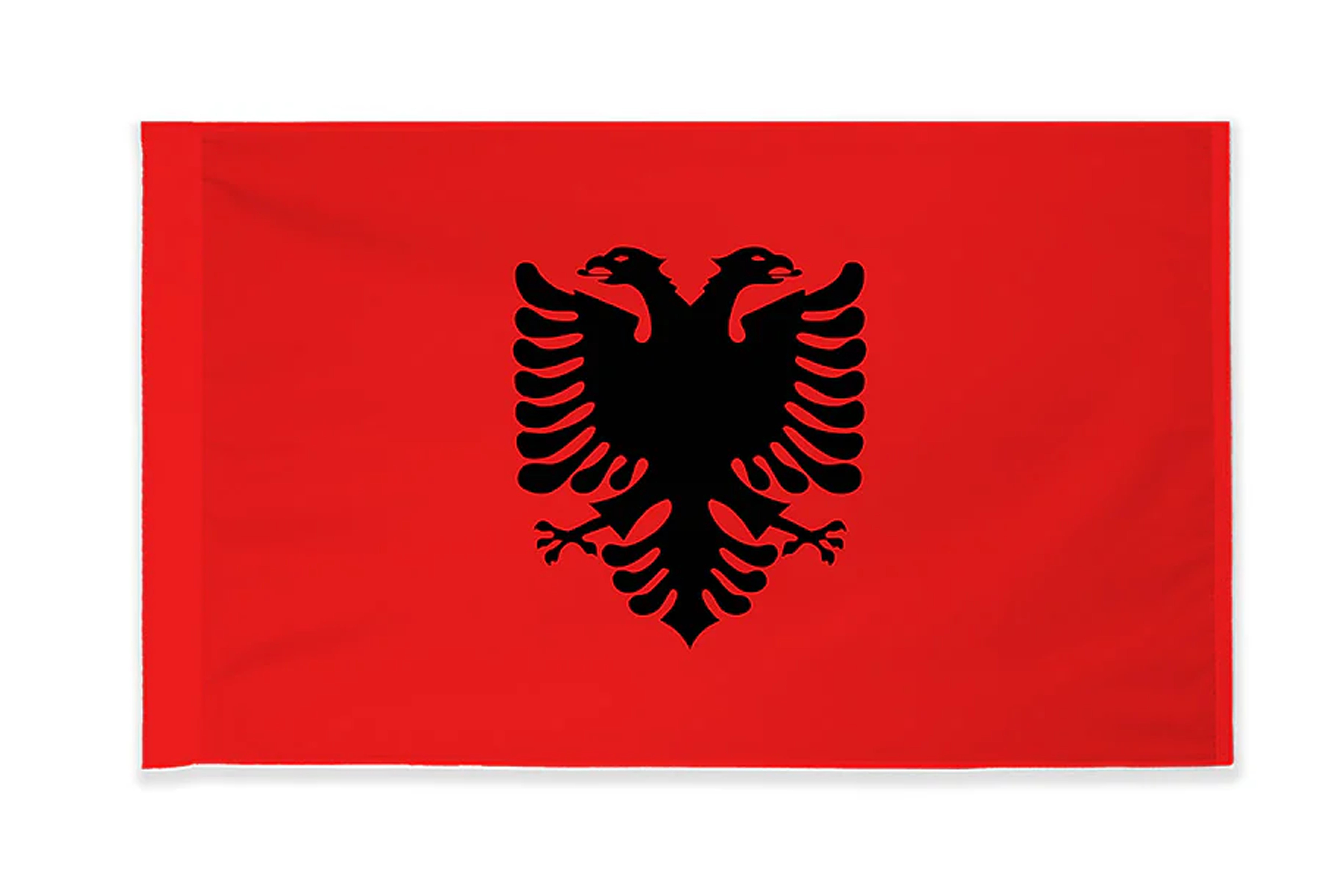 Embroidered  Albania Fla