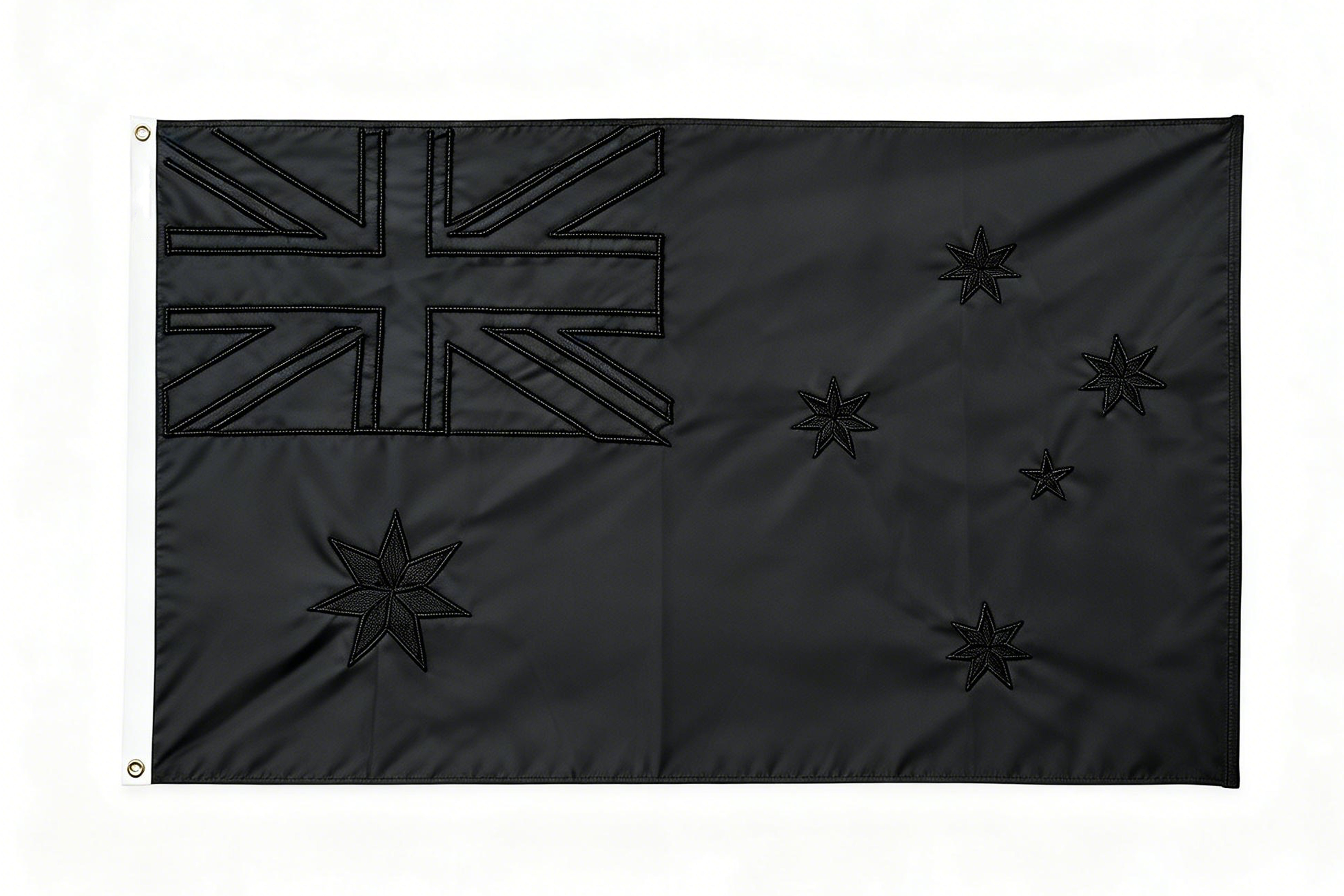 Embroidered All-Black Au