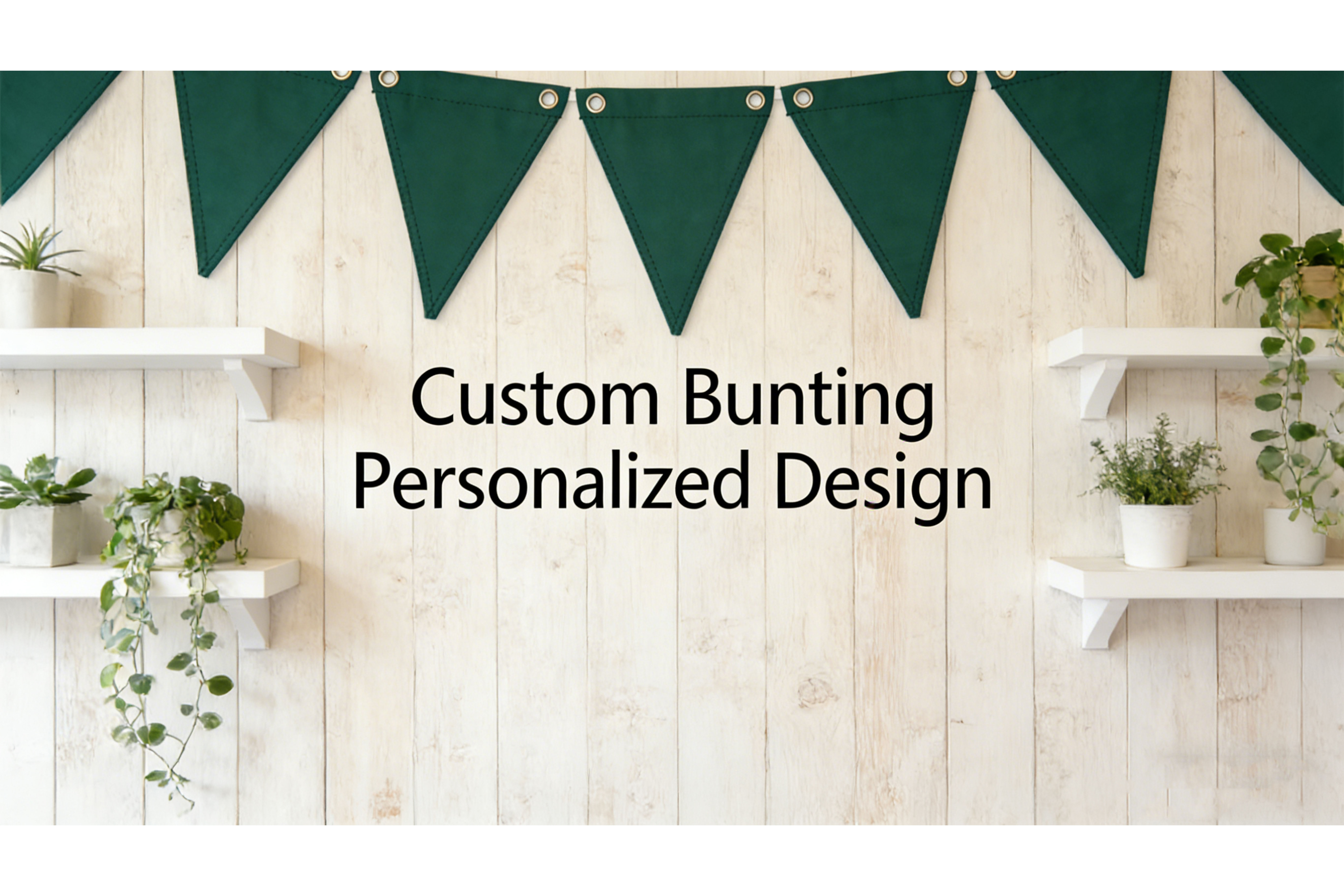 Custom Triangular Flags 