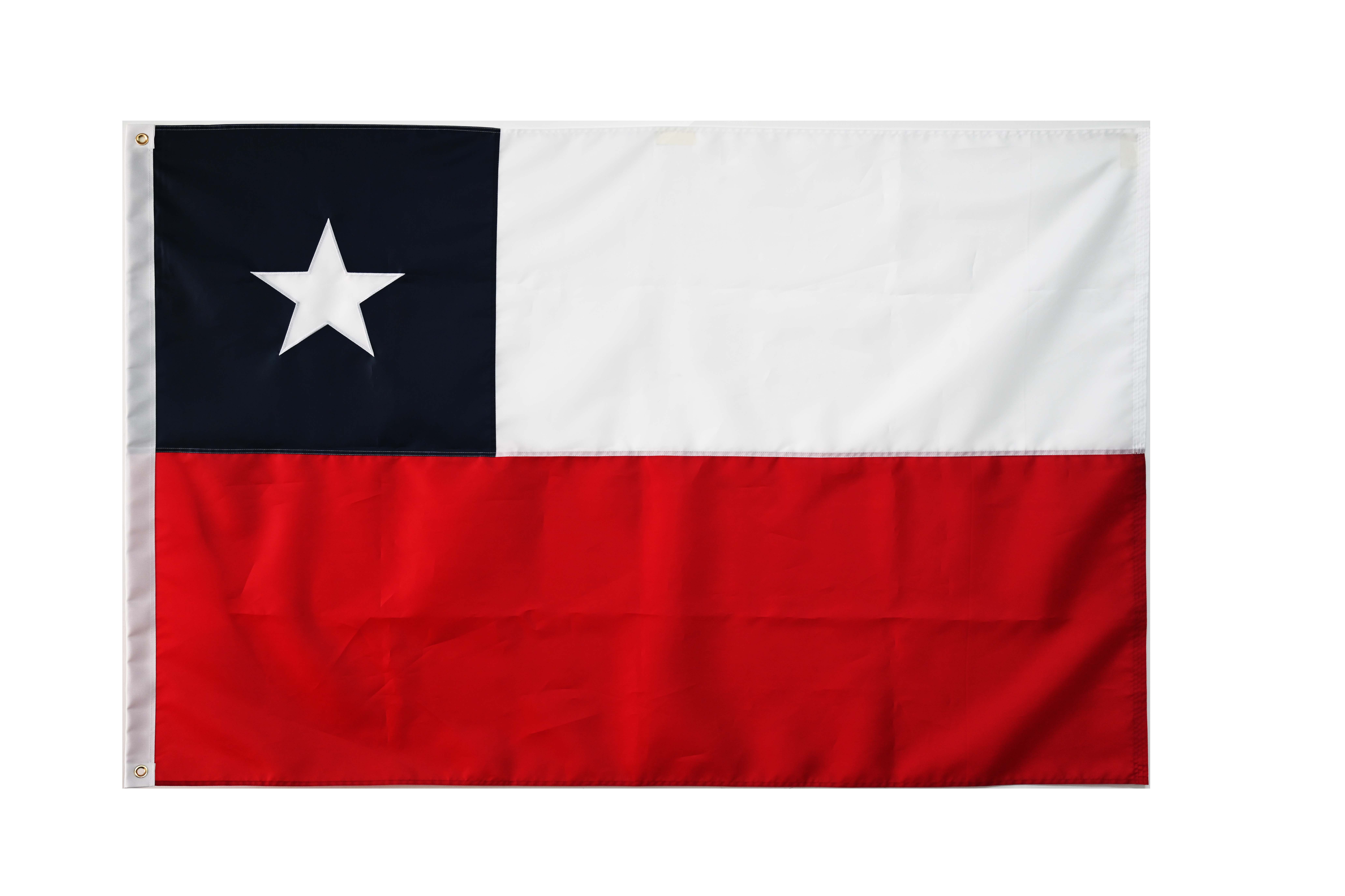 Embroidered Flag of Chil