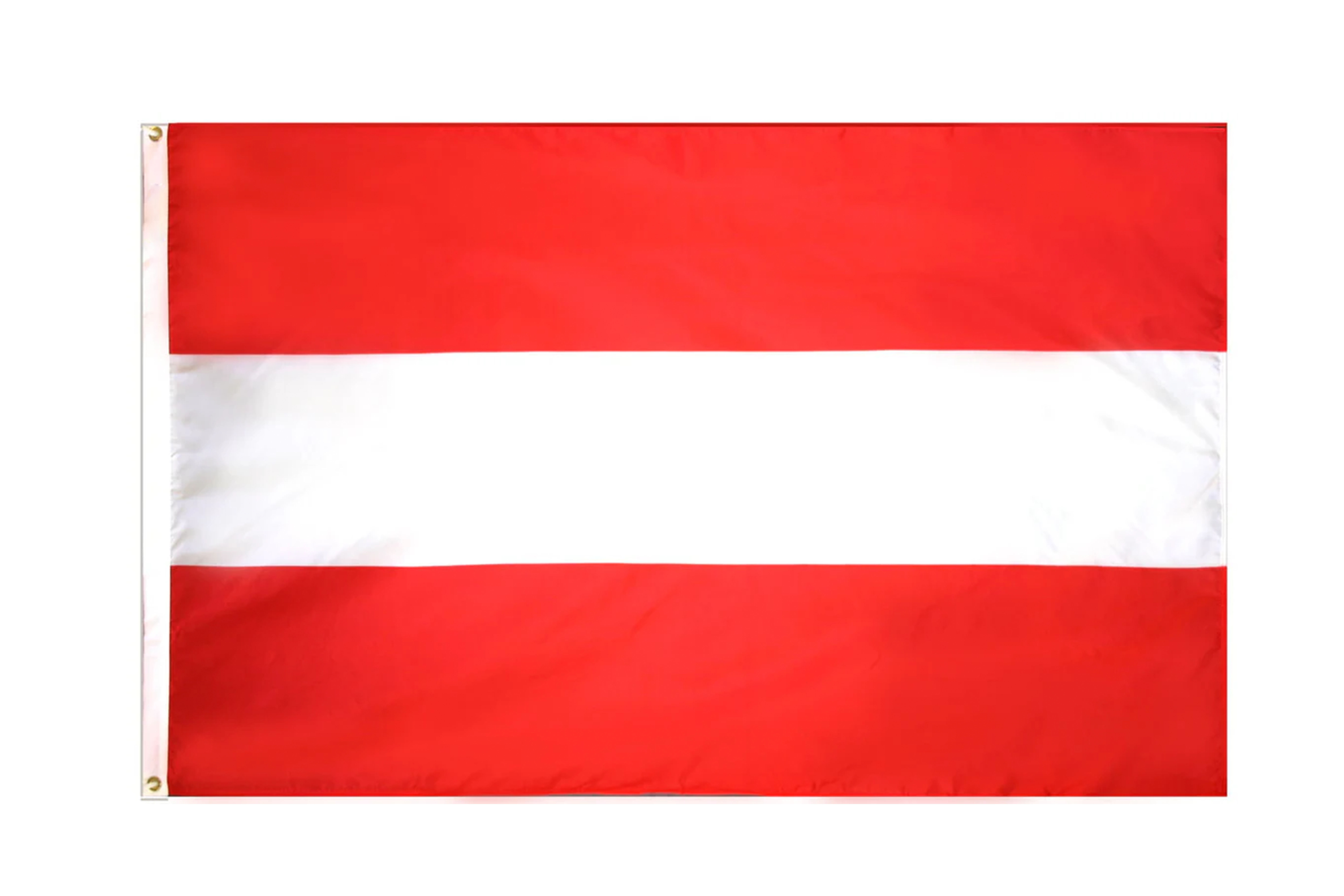 Austria Flag Printed Fla